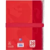 Pehme pliiatsikarp Oxford 400183527 Punane 220x70x90 mm