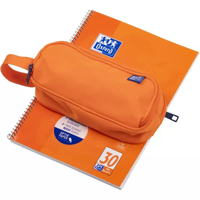 Pehme pliiatsikott Oxford 400183506 Oranž 220x70x90 mm
