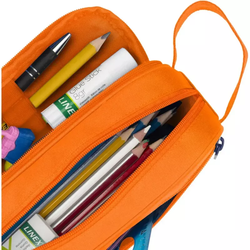 Pehme pliiatsikott Oxford 400183506 Oranž 220x70x90 mm