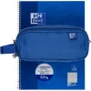 Pehme pliiatsikarp Oxford 400183522 sinine 220x70x90 mm