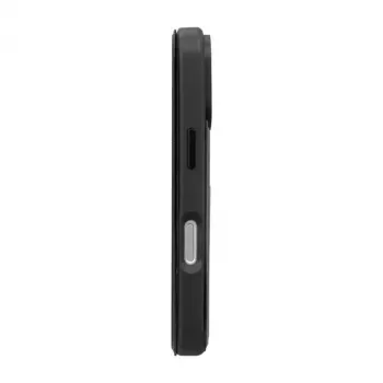 Folio Case LAUT MAGFOLIO iPhone 17 jaoks 16 cm Must