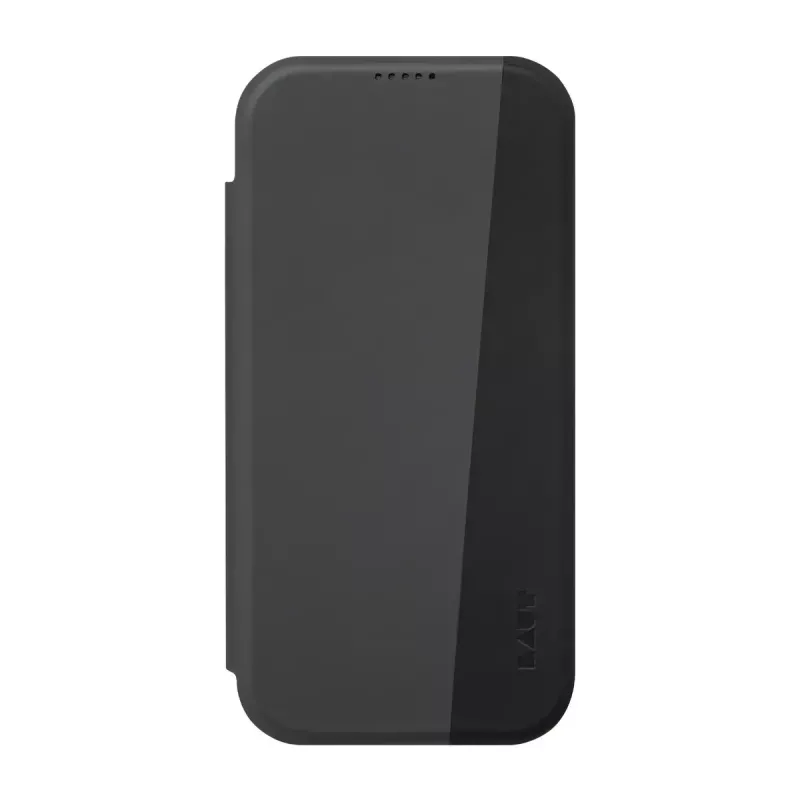 Folio Case LAUT MAGFOLIO iPhone 17 jaoks 16 cm Must