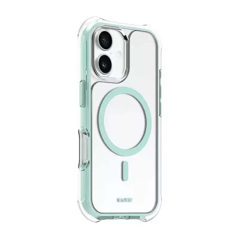 LAUT AERO PROTECT mobiiltelefoni ümbris Mint Läbipaistev iPhone 17 jaoks