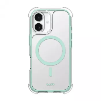 LAUT AERO PROTECT mobiiltelefoni ümbris Mint Läbipaistev iPhone 17 jaoks