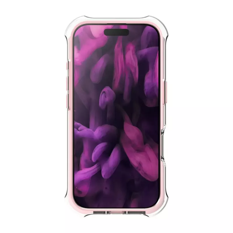 Cover LAUT AERO PROTECT iPhone 17 16 cm Roosa Läbipaistev