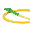 Fiiberoptiline patch-kaabel EQUIP E2000/APC kuni LC/APC 20 m SM Dupleks OS2 Kollane