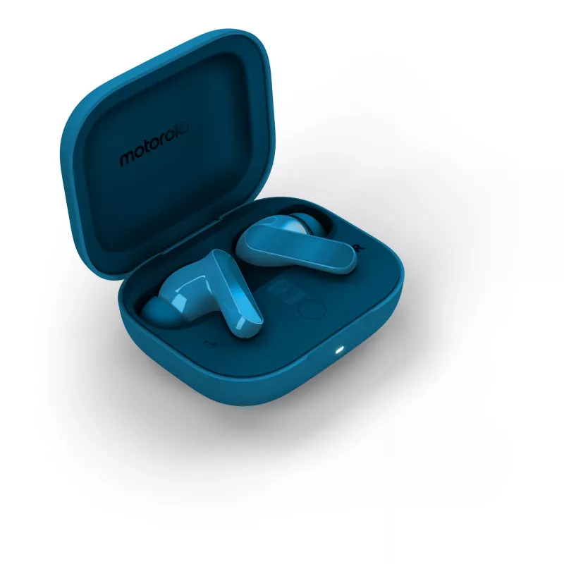 Motorola Moto Buds Bass kõrvaklapid True Wireless Stereo (TWS) kõrvasisesed Kõned/muusika Bluetooth Sinine