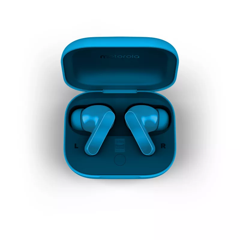 Motorola Moto Buds Bass kõrvaklapid True Wireless Stereo (TWS) kõrvasisesed Kõned/muusika Bluetooth Sinine