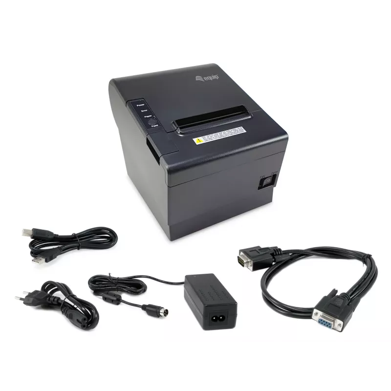 Termoprinter EQUIP 58/80 mm automaatse lõikuriga, USB/Ethernet/Serial, kassasahtel, 203x203 DPI