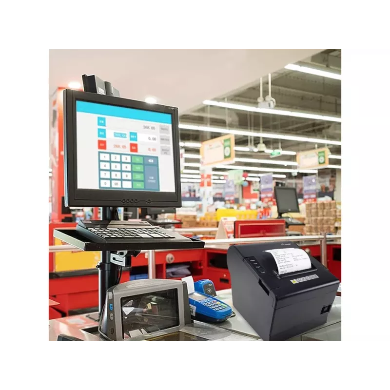 Termoprinter EQUIP 58/80 mm automaatse lõikuriga, USB/Ethernet/Serial, kassasahtel, 203x203 DPI