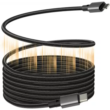VISION Lightning to USB‑C kaabel TC 1MLTGMAG/BL — 1 m, 27 W, 5 A, must
