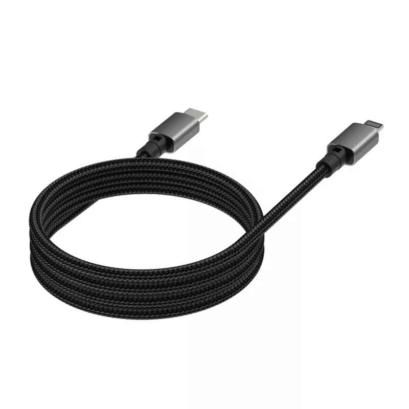 VISION Lightning to USB‑C kaabel TC 1MLTGMAG/BL — 1 m, 27 W, 5 A, must