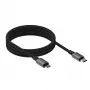 VISION Lightning to USB‑C kaabel TC 1MLTGMAG/BL — 1 m, 27 W, 5 A, must