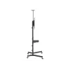 TV-käru EQUIP 37 tolli – 70 tolli Economy 37–70-tollistele ekraanidele, 70 kg kandevõime, VESA 100x100–600x400, kõrgus 1337–1430 mm, kalle -10°–5°, must
