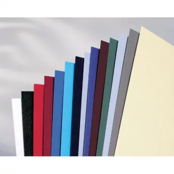 GBC Binding Covers LeatherGrain A4 250gsm, A4, papp, sinine, 250 g/m², 210 mm, 297 mm