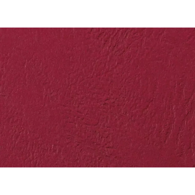 GBC LeatherGrain köitmiskatted 250 g/m² A4 tumepunane (100), A4, punane, 250 g/m², 211 mm, 298 mm, 27 mm