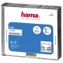 Hama CD õhuke Jewel Case 1 discs Läbipaistev