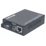 Intellinet Fast Ethernet WDM kahesuunaline ühemoodiline meediamuundur, 10/100Base-Tx 100Base-Fx-le (SC) ühemoodiline, 20 km (12,4 miili), WDM (Rx1310/Tx1550)
