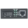 Intellinet Fast Ethernet WDM kahesuunaline ühemoodiline meediamuundur, 10/100Base-Tx 100Base-Fx-le (SC) ühemoodiline, 20 km (12,4 miili), WDM (Rx1310/Tx1550)