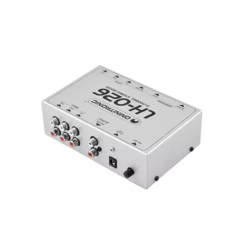 Audio Mixer Omnitronic 10355026 3 kanalit 20 - 20000 Hz Valge
