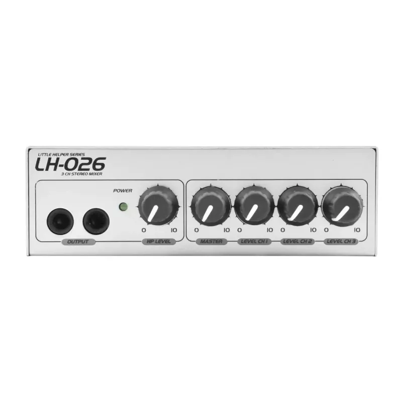 Audio Mixer Omnitronic 10355026 3 kanalit 20 - 20000 Hz Valge