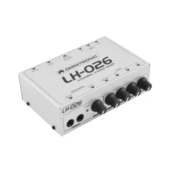Audio Mixer Omnitronic 10355026 3 kanalit 20 - 20000 Hz Valge