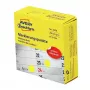 Isekleepuv ümmargune silt Avery Zweckform 3856 — kollane, püsiliim, 1,9 cm, 250 tk