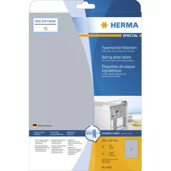 Isekleepuv silt Ristkülik HERMA 4593