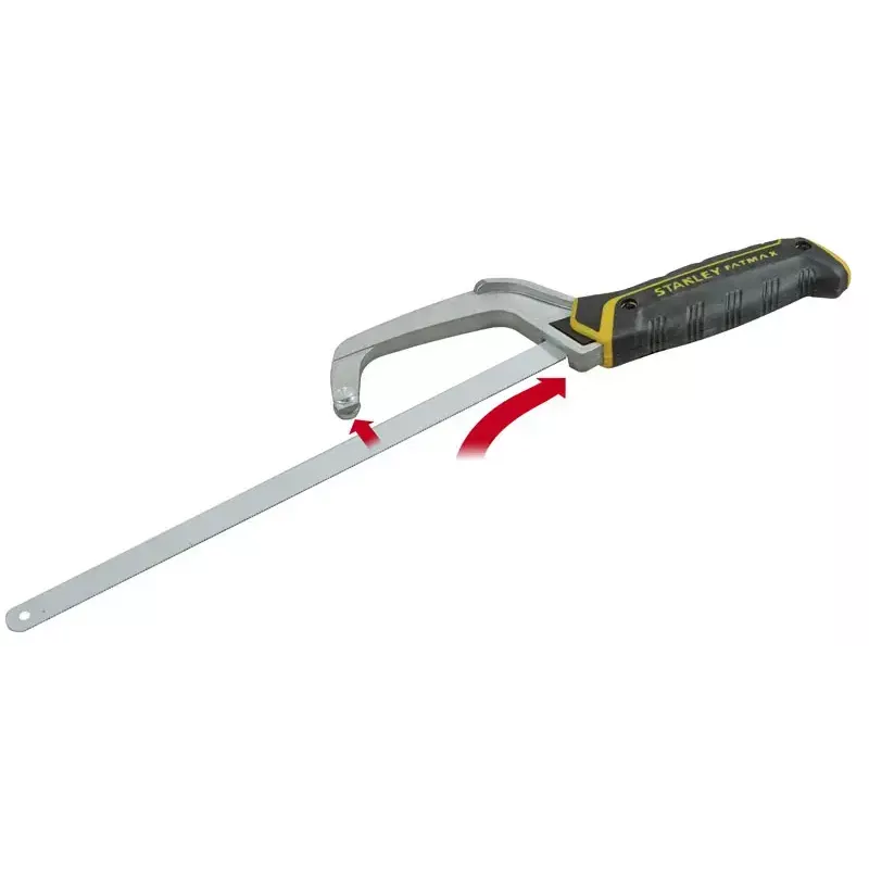 Rauasaag Stanley 0-15-211 25 cm Must Kollane Plastkäepide