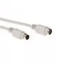 Klaviatuuri/hiire pikenduskaabel PS/2 isane - PS/2 emane 3,00 m ACT AK3233