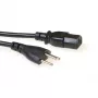 ACT Powercord Šveitsi pistik - C13 must 2,5 m toitejuhe