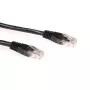 ACT must 2-meetrine U/UTP CAT6A harukaabel RJ45-pistikuga