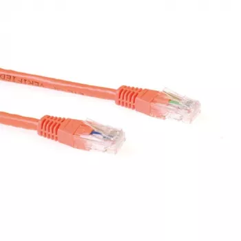 ACT oranž 15-meetrine U/UTP CAT6A patch-kaabel RJ45-pistikutega