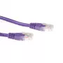 ACT lilla 7 m U/UTP CAT6A ühenduskaabel RJ45-pistikutega