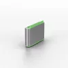 Lindy USB Type C pordiblokeerijad (ilma võtmeta) - pakk 10 tk, roheline