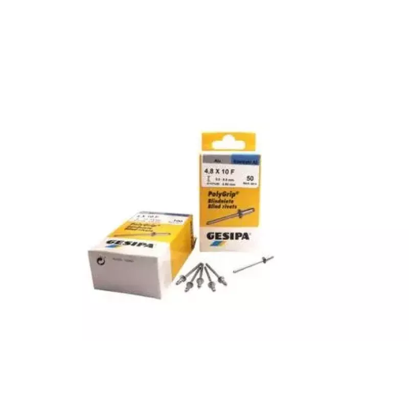 Pime-neet GESIPA 1432060 roostevaba teras hall 6,5 mm pea 3,2 mm saba 8 mm pikkus