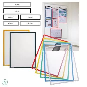 Magnetic Frame A4 Red Franken ITH4M/10 01