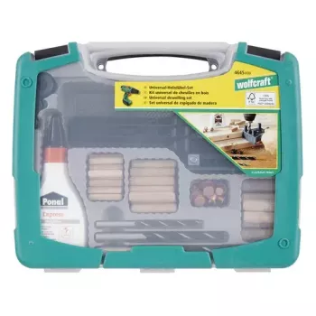 Tüüblikomplekt wolfcraft GmbH Universal Dowelmaster Set