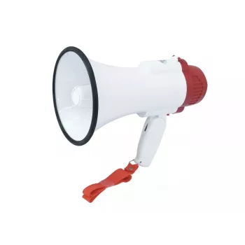 Megafon Omnitronic 80710920 sise-/välistingimustesse 10 W punane valge
