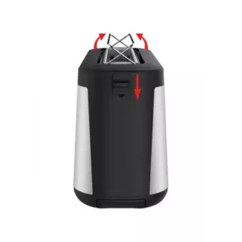 Röster Tefal TL4308 2 viilu 1000 W must roostevaba teras