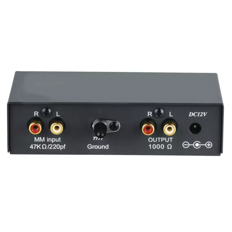 Hama Stereo Phoono eelvõimendi PA 005 Must, Hõbedane