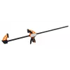Ratchet clamp Bahco QCB-300 30 cm Must Oranž