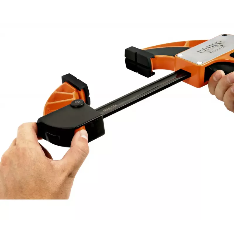 Ratchet clamp Bahco QCB-300 30 cm Must Oranž