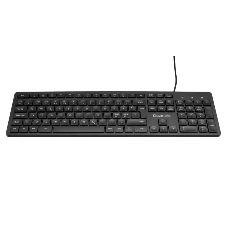 eSTUFF GLB211102 klaviatuur kontor USB QWERTY Nordic Must