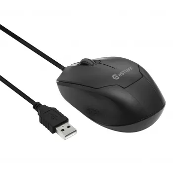 eSTUFF GLB213002 hiir kontor Mõlemakäeline USB Type-A Optiline 1200 DPI