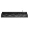 eSTUFF GLB211402 klaviatuur kontor USB QWERTZ Saksa must