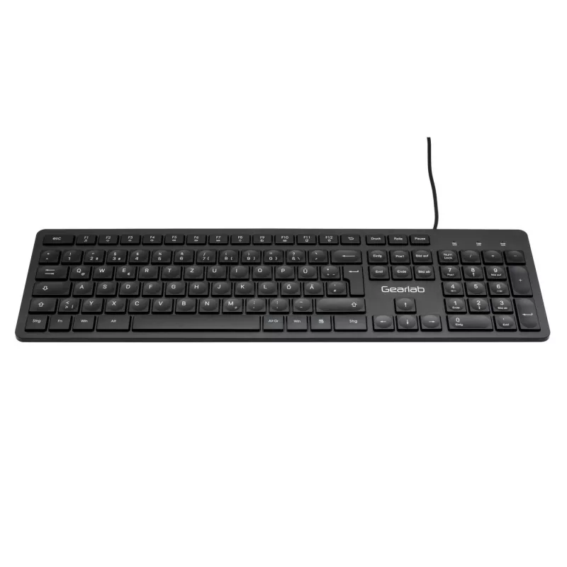 eSTUFF GLB211402 klaviatuur kontor USB QWERTZ Saksa must