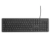 eSTUFF GLB211402 klaviatuur kontor USB QWERTZ Saksa must