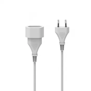 Hama 00223261 toitepikendus 3 m 1 vahelduvvoolu pistikupesa Siseruumides Valge