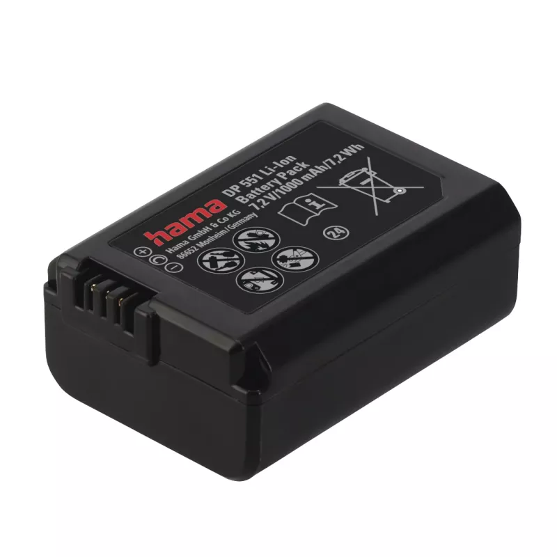 Aku Hama DP 551 liitium-ioon 1000 mAh kaamerale